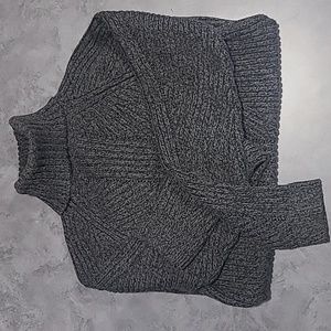 SUNDANCE Toasty Dimensions Turtle Neck Sweater - Petite Large